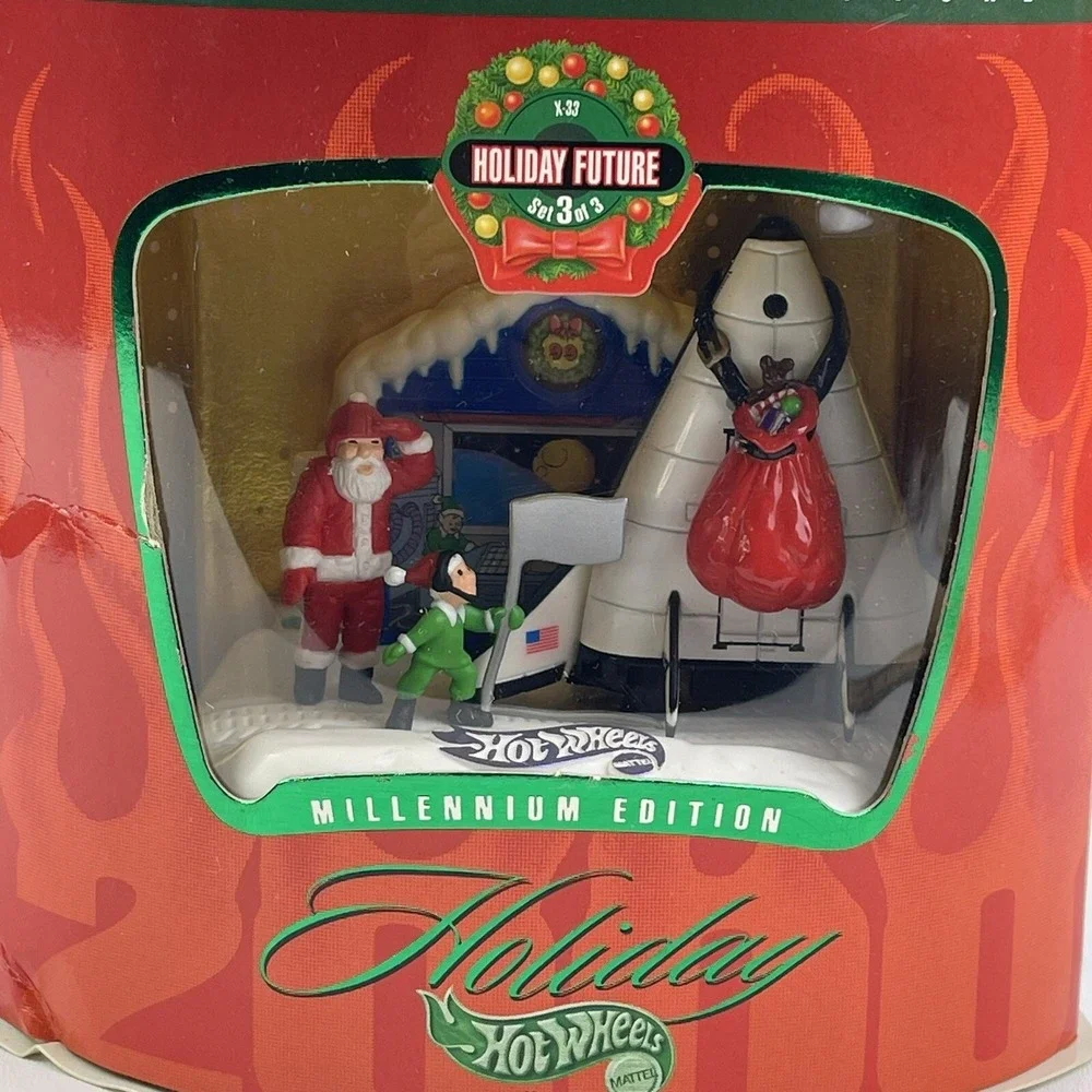 1999 Hot Wheels Holiday Millennium Edition Featuring Holday Future 3 of 3 Santa